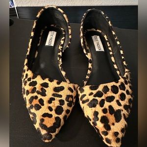 Steve Madden Adrianna Cow Hair Flats, 7.5